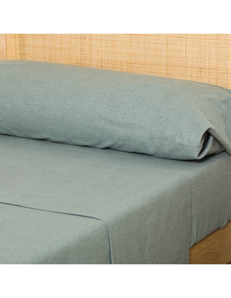 Juego de sábanas franela lisa Juego de sábanas franela lisa