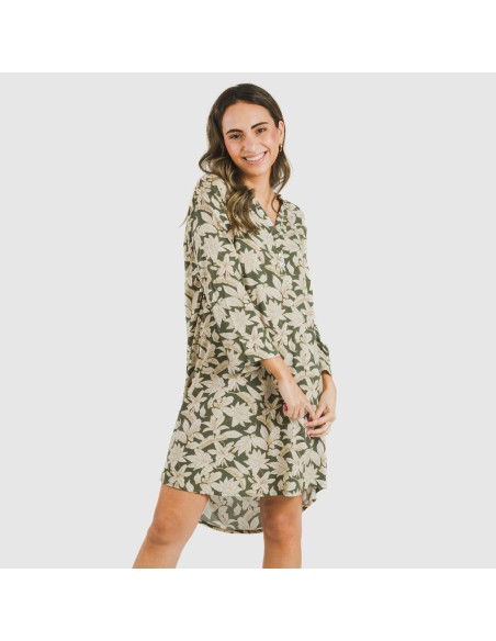 Camisola viscosa Charamo verde cacería