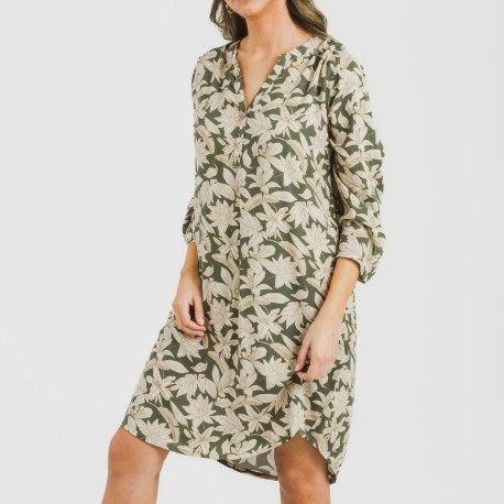 Camisola viscosa Charamo verde cacería