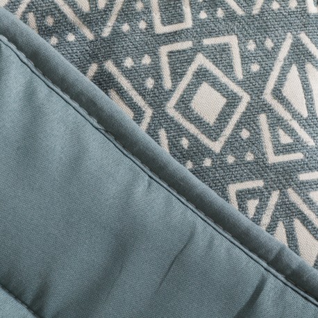 Colcha jacquard chenilla Tiberio New verde francés - 120gr