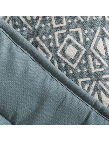 Colcha jacquard chenilla Tiberio New verde francés - 120gr Colcha jacquard chenilla Tiberio New verde francés - 120gr