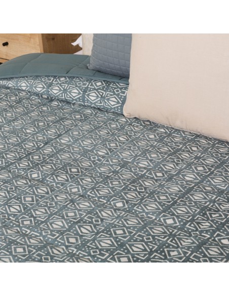 Colcha jacquard chenilla Tiberio New verde francés - 120gr Colcha jacquard chenilla Tiberio New verde francés - 120gr