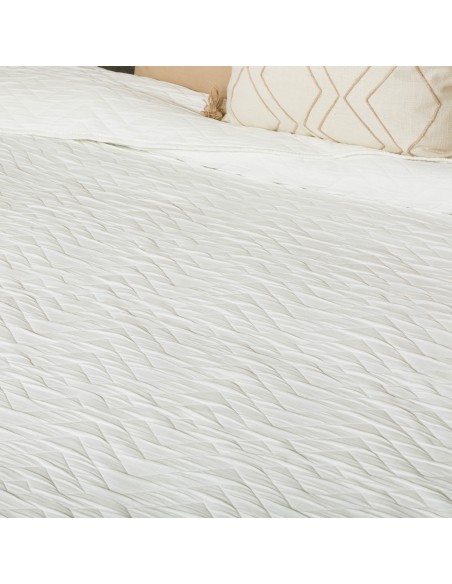 Colcha doble tela jacquard Nela