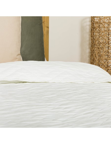 Colcha doble tela jacquard Nela