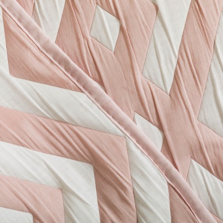 Colcha doble tela jacquard Nela