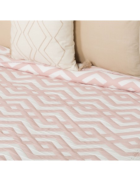 Colcha doble tela jacquard Nela