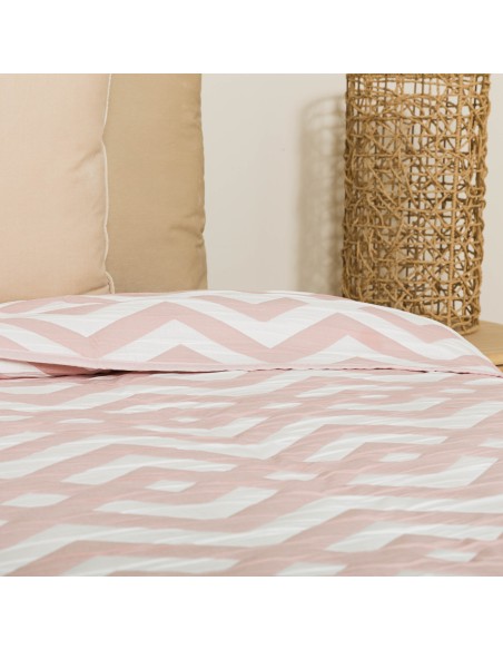 Colcha doble tela jacquard Nela