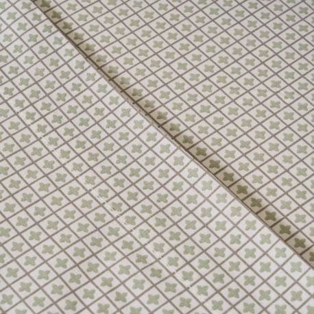 Juego de sábanas algodón Oniria verde