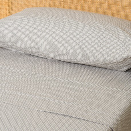 Juego de sábanas algodón Oniria verde