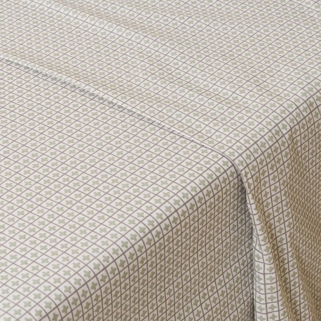 Juego de sábanas algodón Oniria verde