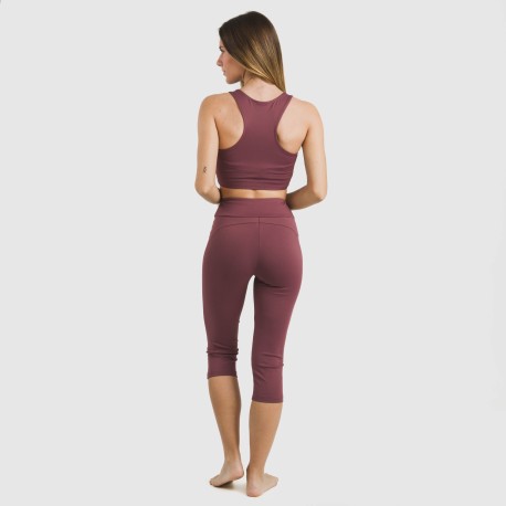 Legging midi deportivo tecnico liso