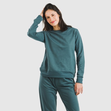 Sudadera basica deportiva mujer