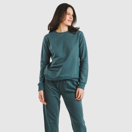 Sudadera basica deportiva mujer