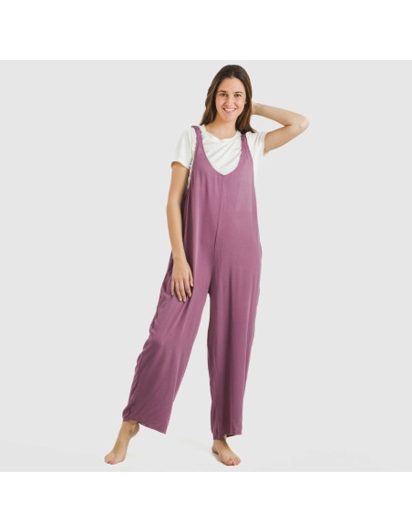 Mono largo mujer viscosa bambula liso Mono largo mujer viscosa bambula liso