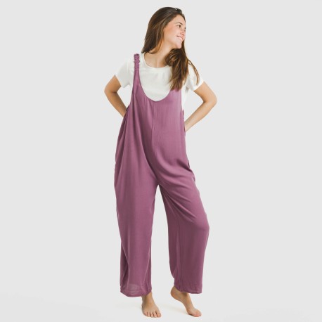 Mono largo mujer viscosa bambula liso