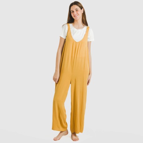 Mono largo mujer viscosa bambula liso