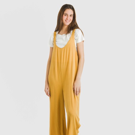 Mono largo mujer viscosa bambula liso