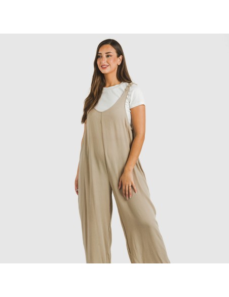 Mono largo mujer viscosa bambula liso Mono largo mujer viscosa bambula liso