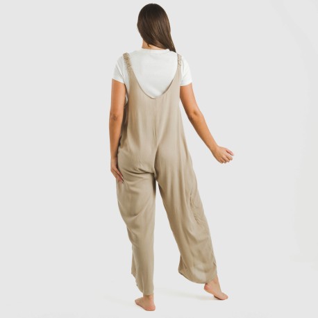 Mono largo mujer viscosa bambula liso