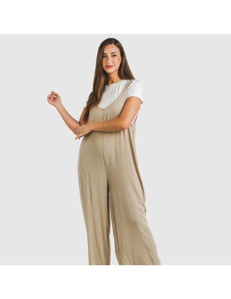 Mono largo mujer viscosa bambula liso Mono largo mujer viscosa bambula liso