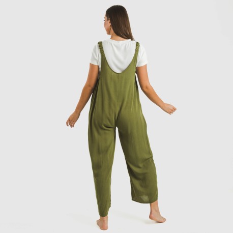 Mono largo mujer viscosa bambula liso