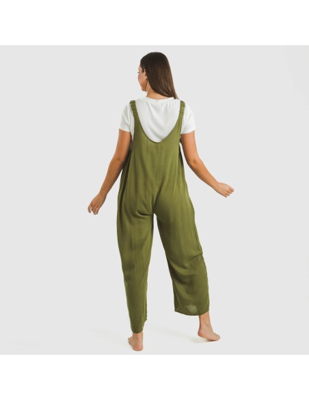 Mono largo mujer viscosa bambula liso Mono largo mujer viscosa bambula liso