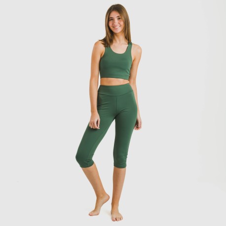 Legging midi deportivo tecnico liso