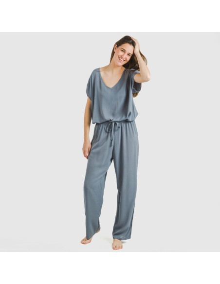 Pantalón largo viscosa bambula liso Pantalón largo viscosa bambula liso