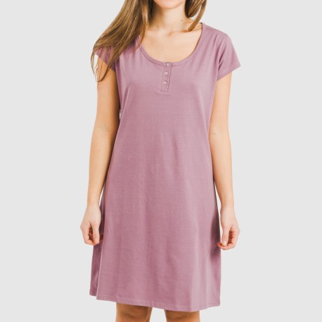 Blusón algodón liso