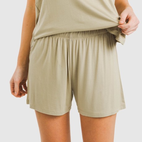 Pijama tirantes mujer viscosa liso