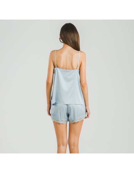Pijama tirantes mujer satén Friday liso Pijama tirantes mujer satén Friday liso