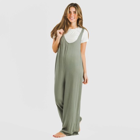 Mono largo mujer viscosa bambula liso