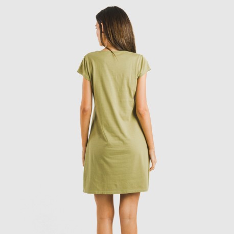 Blusón algodón liso