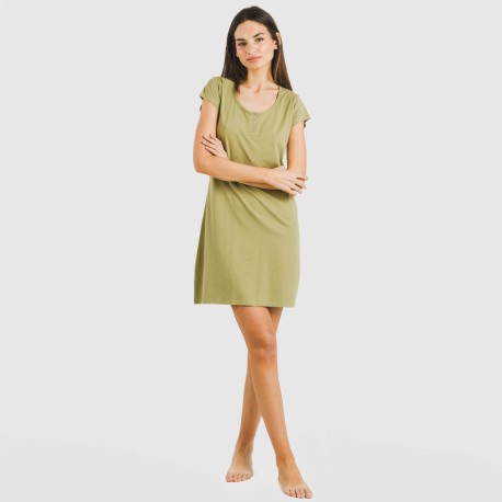 Blusón algodón liso