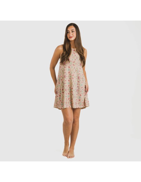 Vestido corto tirantes crepe Jessica Vestido corto tirantes crepe Jessica