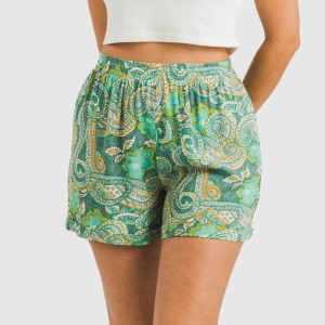 Pantalón corto viscosa bambula Patme verde