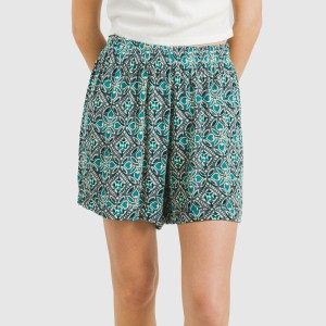 Pantalón corto viscosa bambula Malura agua marina