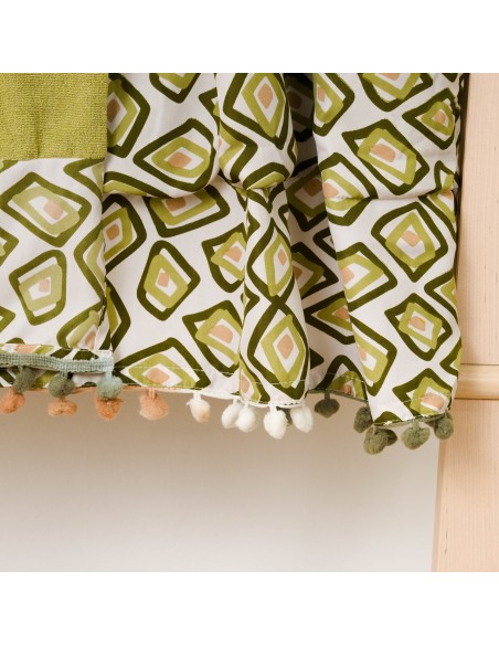 Pack Toalla Pareo + Bolso Liuvia verde caceria