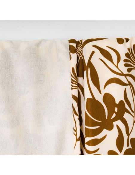 Pack Toalla Pareo + Bolso Alexis marrón