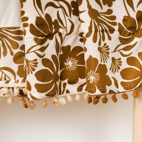 Pack Toalla Pareo + Bolso Alexis marrón