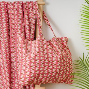Pack Toalla Pareo + Bolso Tana marsala