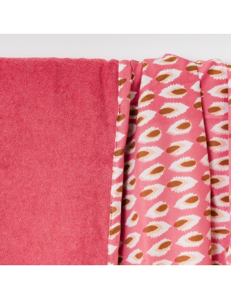 Pack Toalla Pareo + Bolso Tana marsala