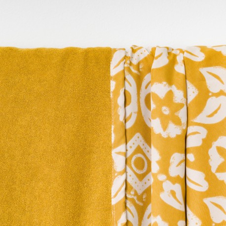 Pack Toalla Pareo + Bolso Eugenia ocre