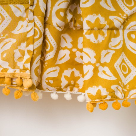 Pack Toalla Pareo + Bolso Eugenia ocre