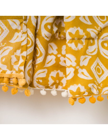 Pack Toalla Pareo + Bolso Eugenia ocre