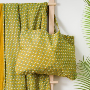 Pack Toalla Pareo + Bolso Sisena ocre