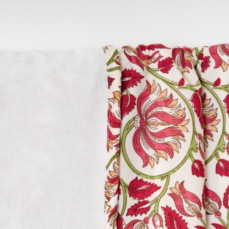 Pack Toalla Pareo + Bolso Venus marsala