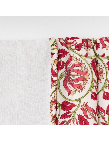 Pack Toalla Pareo + Bolso Venus marsala