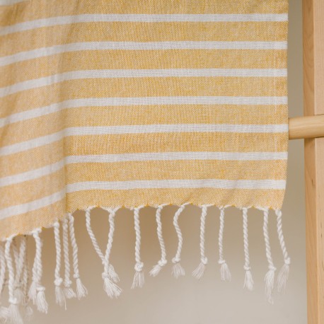 Pack Toalla Pareo + Bolso Raya algodón