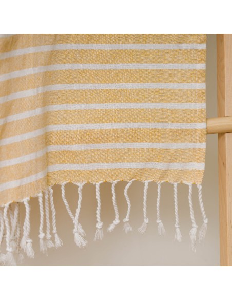 Pack Toalla Pareo + Bolso Raya algodón